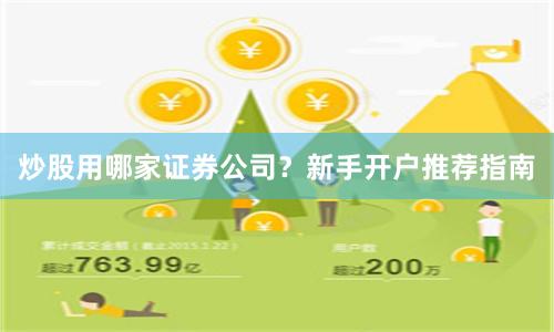 炒股用哪家证券公司？新手开户推荐指南